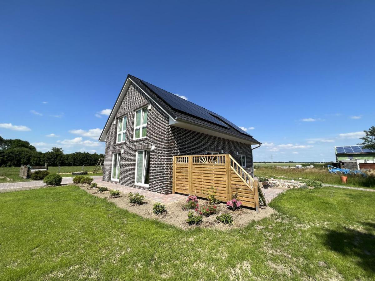 Ferienwohnungen Ebbe Und Flut - Niedrigenergiehaus Elpersbüttel Exterior foto