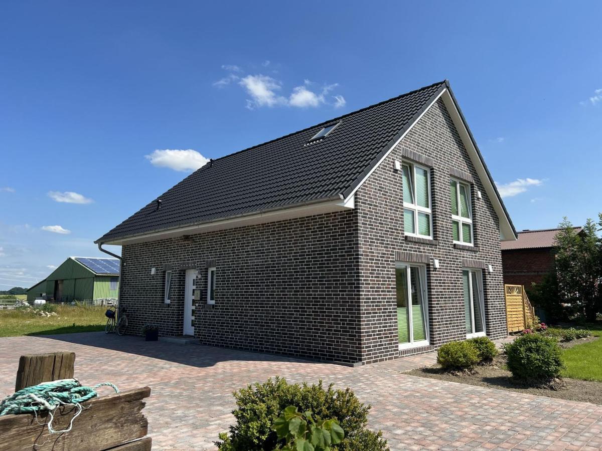 Ferienwohnungen Ebbe Und Flut - Niedrigenergiehaus Elpersbüttel Exterior foto